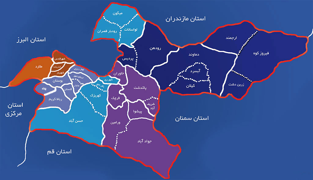 نقشه جغرافیایی شرکت